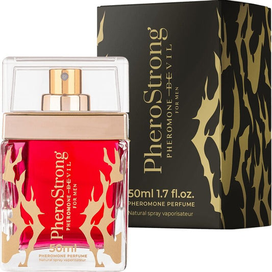 PHEROSTRONG - PARFUM PHÉROMONE DIABLE POUR HOMME 50 ML - Sensualia