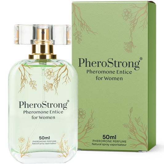 PHEROSTRONG - PARFUM PHÉROMONE ENTICE POUR FEMME 50 ML - Sensualia