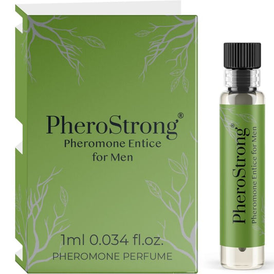PHEROSTRONG - PARFUM PHÉROMONE ENTICE POUR HOMME 1 ML - Sensualia