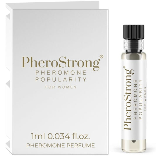 PHEROSTRONG - PARFUM PHÉROMONE POPULARITÉ POUR FEMME 1 ML - Sensualia