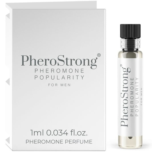 PHEROSTRONG - PARFUM PHÉROMONE POPULARITÉ POUR HOMME 1 ML - Sensualia