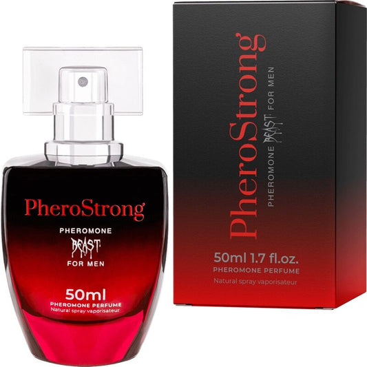 PHEROSTRONG - PARFUM PREROMONE BÊTE POUR HOMME 50 ML - Sensualia