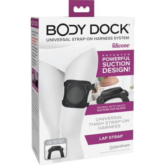 PIPEDREAMS - HARNAIS À SANGLES ABRASIVES BODY DOCK - Sensualia