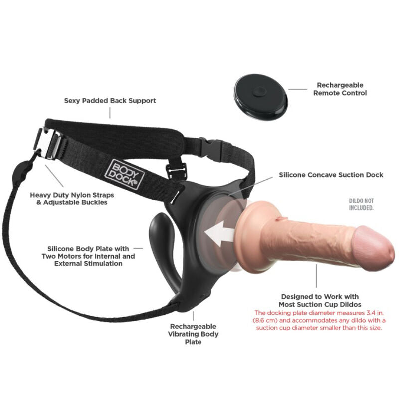 PIPEDREAMS - HARNAIS BODY DOCK G-SPOT PRO - Sensualia