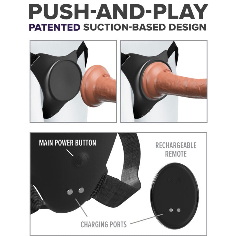 PIPEDREAMS - HARNAIS BODY DOCK G-SPOT PRO - Sensualia