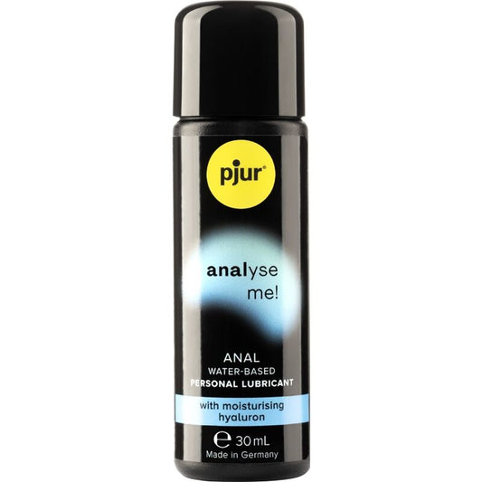 PJUR - ANALYZE ME LUBRIFIANT EAU ANAL 30 ML - Sensualia