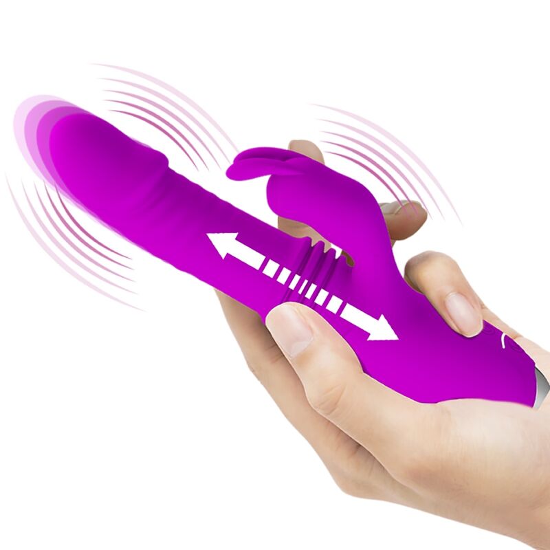 PRETTY LOVE - VIBRATEUR LAPIN RECHARGEABLE DOROTHY VIOLET - Sensualia