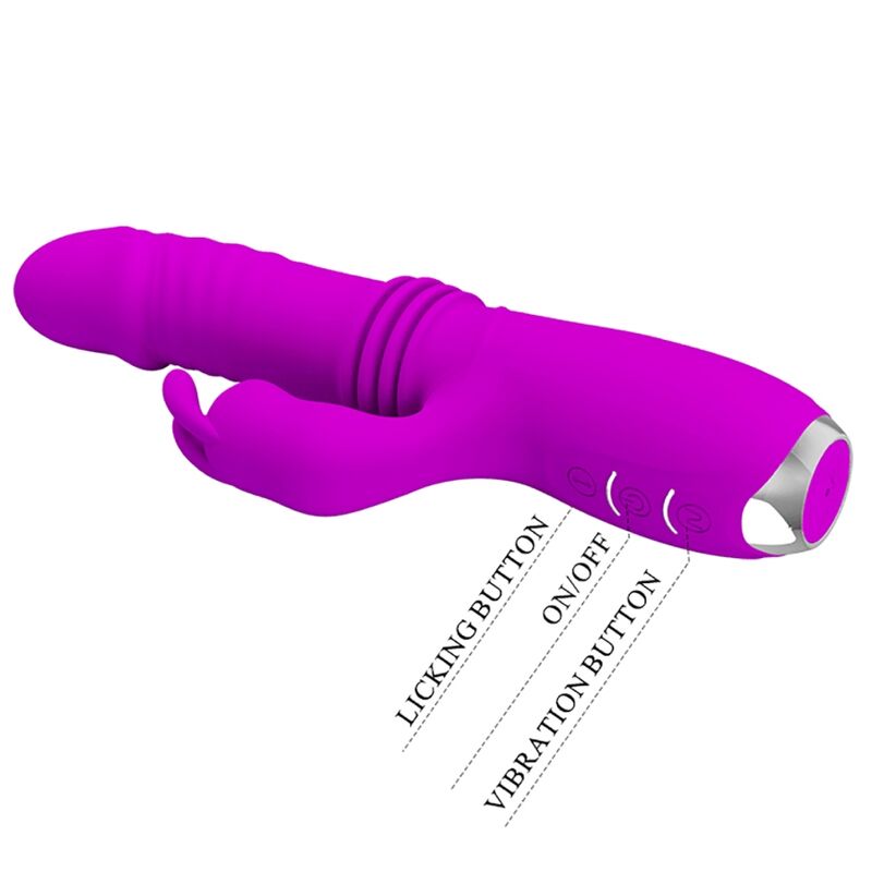 PRETTY LOVE - VIBRATEUR LAPIN RECHARGEABLE DOROTHY VIOLET - Sensualia