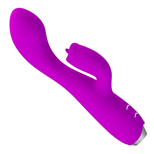 PRETTY LOVE - VIBRATEUR LAPIN RECHARGEABLE GLORIA IMPERMÉABLE VIOLET - Sensualia