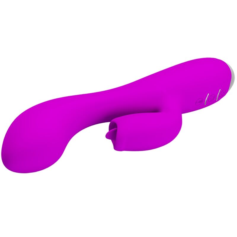 PRETTY LOVE - VIBRATEUR LAPIN RECHARGEABLE GLORIA IMPERMÉABLE VIOLET - Sensualia