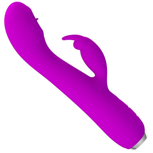 PRETTY LOVE - VIBRATEUR RECHARGEABLE RACHEL AVEC VENTOUSE VIOLET - Sensualia