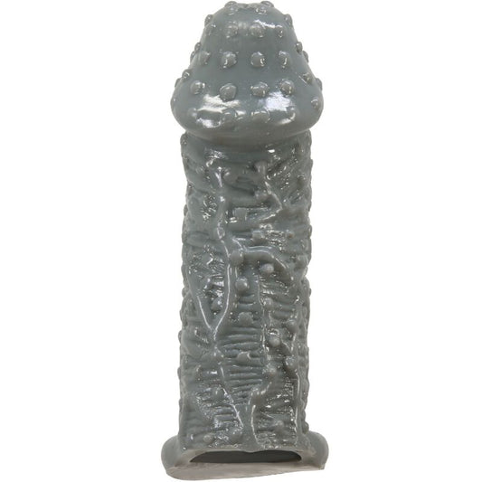 PRETTY LOVE - Agrandisseur de pénis réaliste et manchon retardateur modèle 2 gris - Sensualia