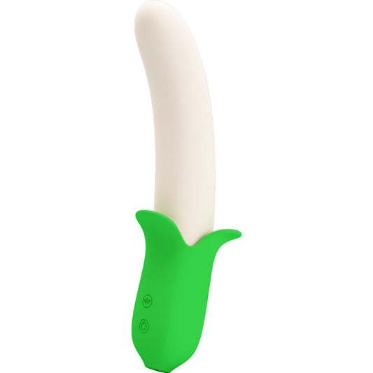 PRETTY LOVE - BANANA KNIGHT SUPER PUISSANCE 7 VIBRATIONS EN SILICONE - Sensualia