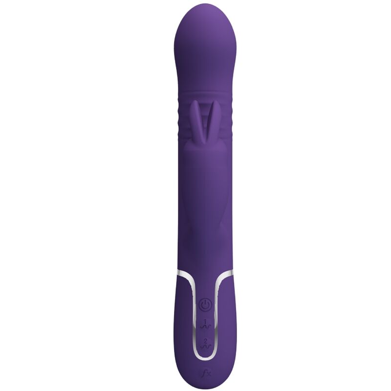 PRETTY LOVE - COALE VIBRATEUR  RABBIT 4 EN 1 VIOLET - Sensualia