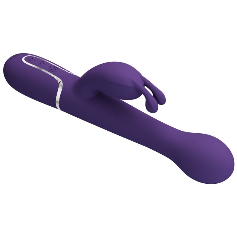 PRETTY LOVE - DEJON VIBRATEUR RABBIT 3 EN 1 MULTIFONCTION VIOLET - Sensualia