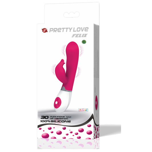 PRETTY LOVE - FLIRTATION VIBRATEUR AVEC STIMULATEUR FELIX - Sensualia