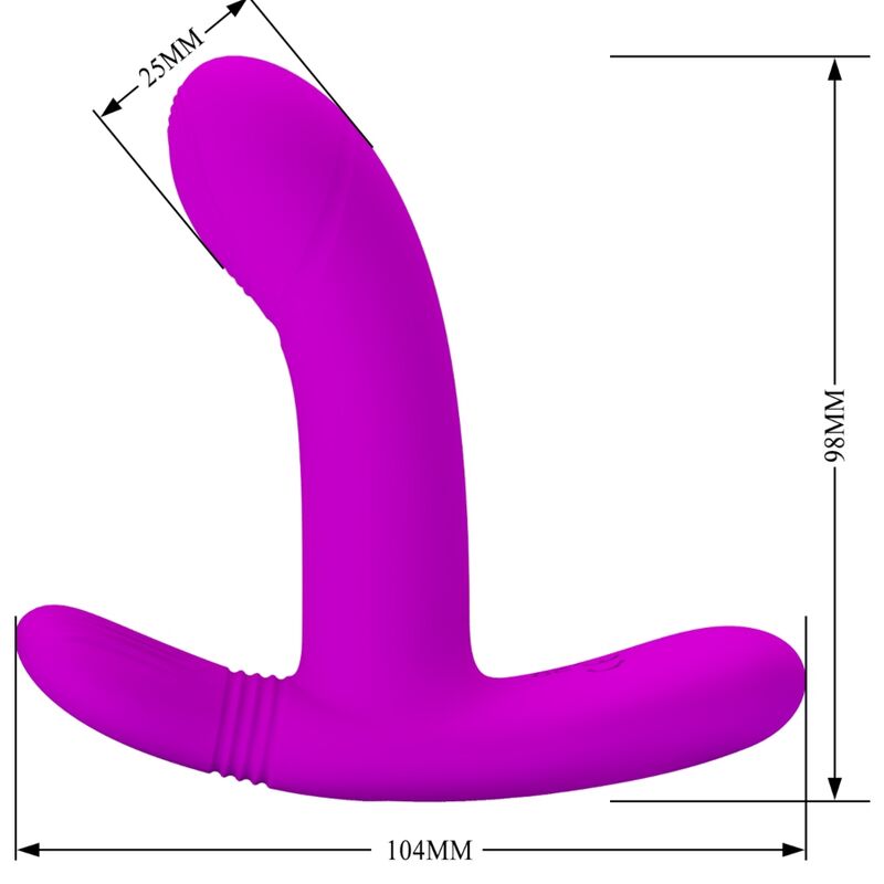 PRETTY LOVE - GERI CLITORIS MASSAGER ROSE TÉLÉCOMMANDE - Sensualia