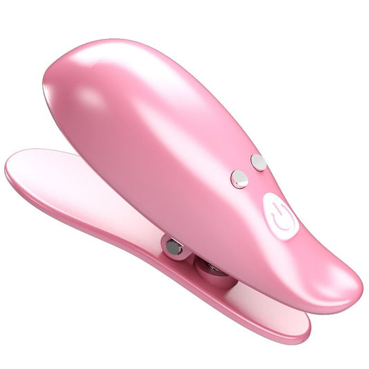 PRETTY LOVE - LEAF PINCES À TÉTON VIBRANT ROSE - Sensualia