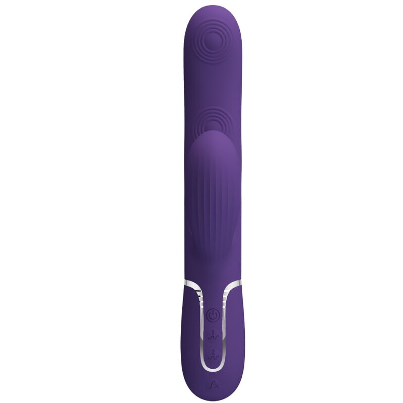 PRETTY LOVE - PERLITA VIBRATEUR G-SPOT 3 EN 1 MULTIFONCTION VIOLET - Sensualia