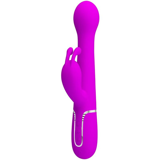PRETTY LOVE - VIBRATEUR DEJON RABBIT 3 EN 1 MULTIFONCTION VIOLET - Sensualia
