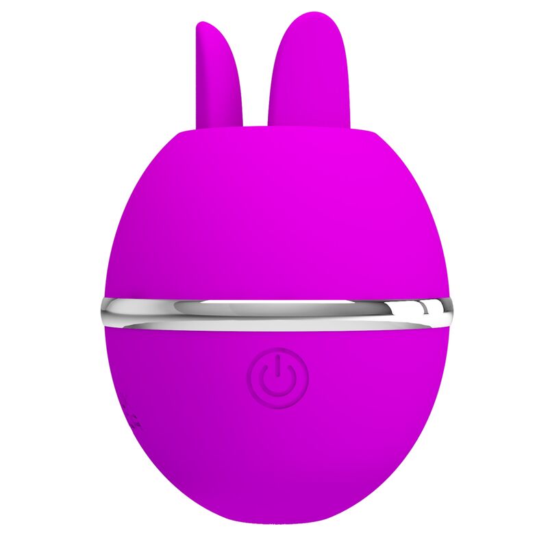 PRETTY LOVE - VIBRATEUR ROND EN SILICONE GEMINI BALL VIOLET - Sensualia