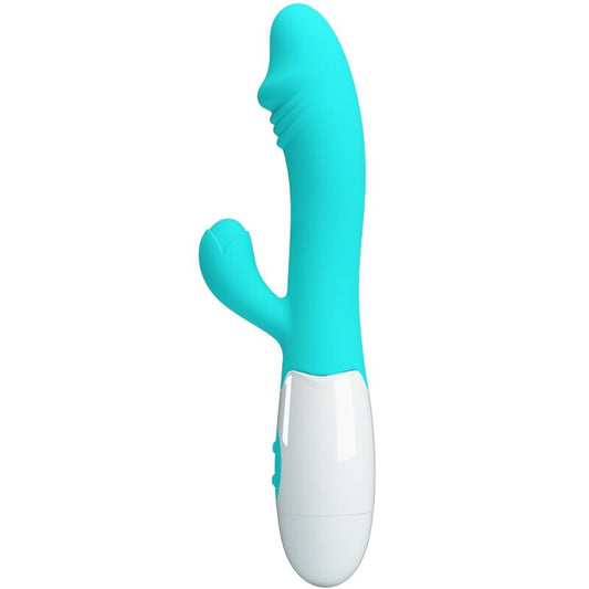 PRETTY LOVE - VIBRATEUR SNAPPY G-SPOT VERT AQUA - Sensualia