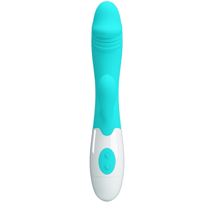 PRETTY LOVE - VIBRATEUR SNAPPY G-SPOT VERT AQUA - Sensualia
