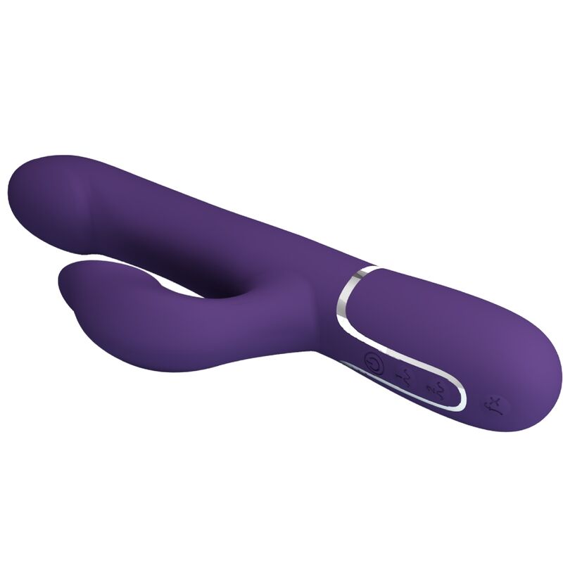 PRETTY LOVE - ZALIN PERLES VIBRATEUR LAPIN 4 EN 1 VIOLET - Sensualia