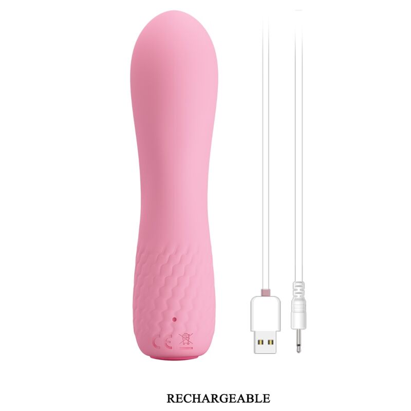 PRETTY LOVE - ALICE VIBRATEUR RECHARGEABLE ROSE - Sensualia