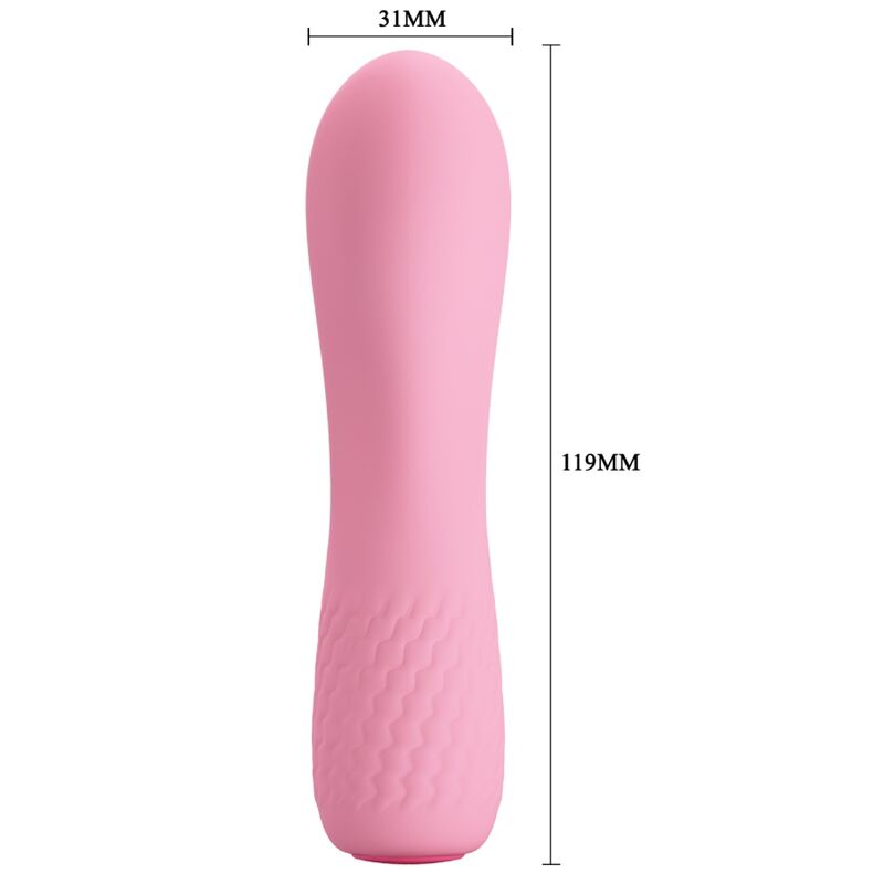 PRETTY LOVE - ALICE VIBRATEUR RECHARGEABLE ROSE - Sensualia