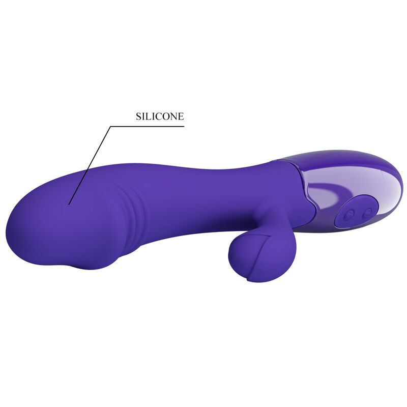 PRETTY LOVE - VIBRATEUR SNAPPY YOUTH & STIMULATEUR DE POINT G VIOLET - Sensualia