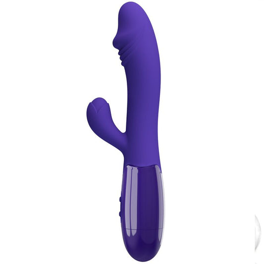 PRETTY LOVE - VIBRATEUR SNAPPY YOUTH & STIMULATEUR DE POINT G VIOLET - Sensualia