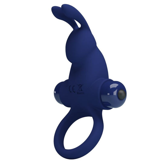 PRETTY LOVE - JIRO BAGUE LAPIN AVEC VIBRATION BLEU - Sensualia