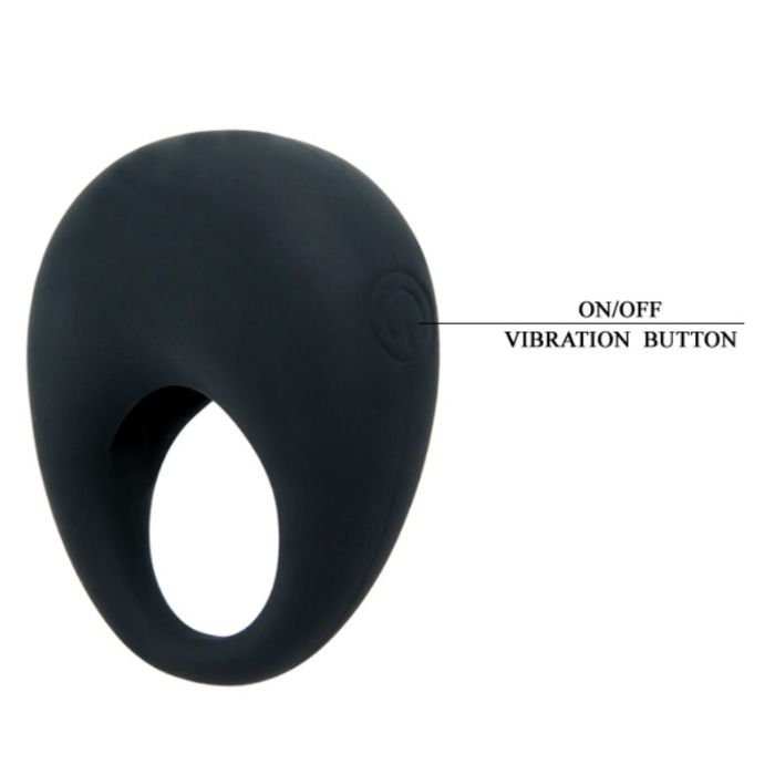 PRETTY LOVE - TRAP ANNEAU VIBRATEUR NOIR - Sensualia