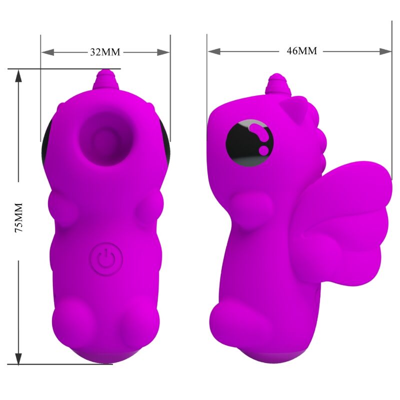 PRETTY LOVE - MINI JOUETS AMUSANTS PAR STIMULATEUR MAGIC LICORN - Sensualia