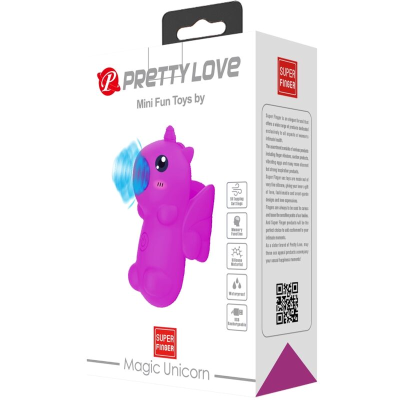 PRETTY LOVE - MINI JOUETS AMUSANTS PAR STIMULATEUR MAGIC LICORN - Sensualia