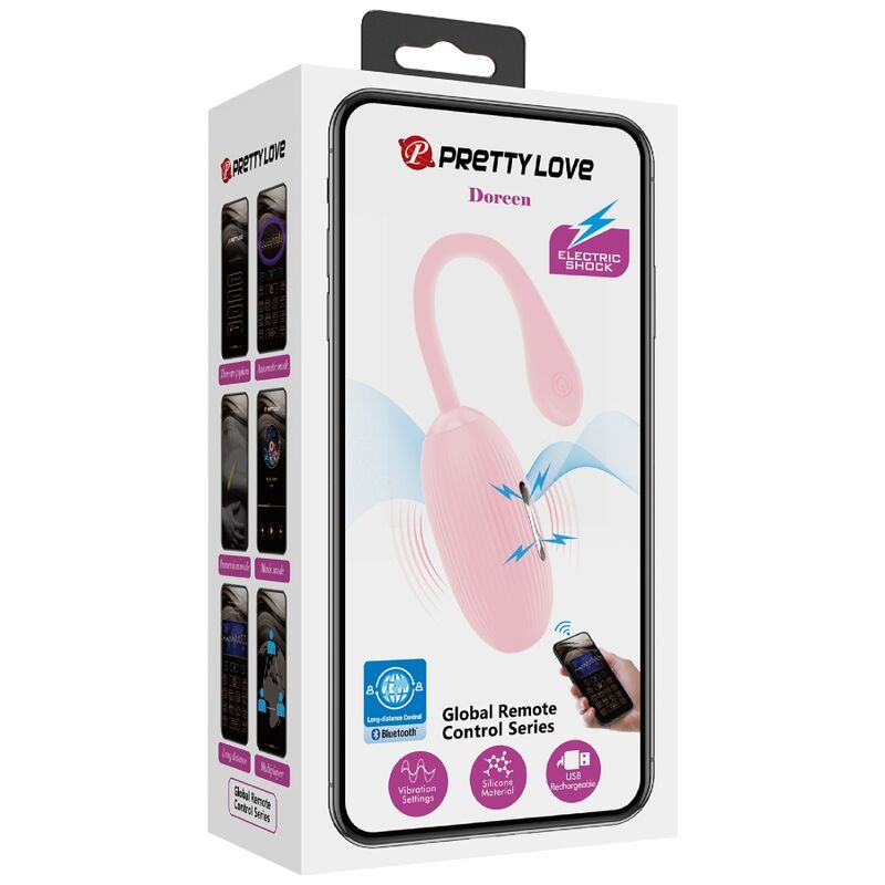 PRETTY LOVE - OEUF VIBRANT RECHARGEABLE ROSE DOREEN - Sensualia