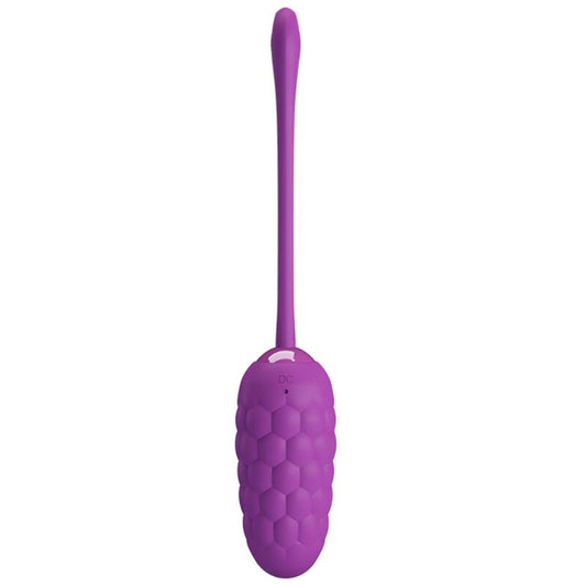 PRETTY LOVE - OEUF VIBRANT  TEXTURE MARINE RECHARGEABLE VIOLET - Sensualia
