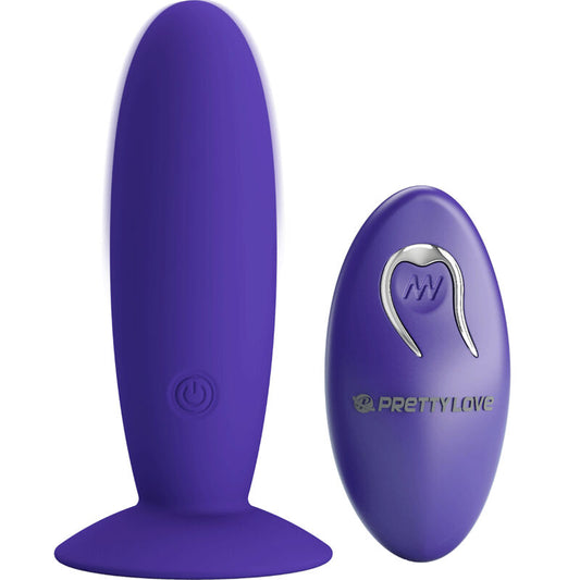 PRETTY LOVE - VIBRATEUR ANAL YOUTH PLUG TÉLÉCOMMANDE VIOLET - Sensualia
