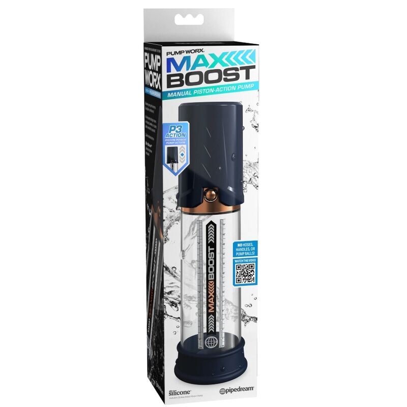 PUMP WORX - MAX BOOST BLEU - Sensualia