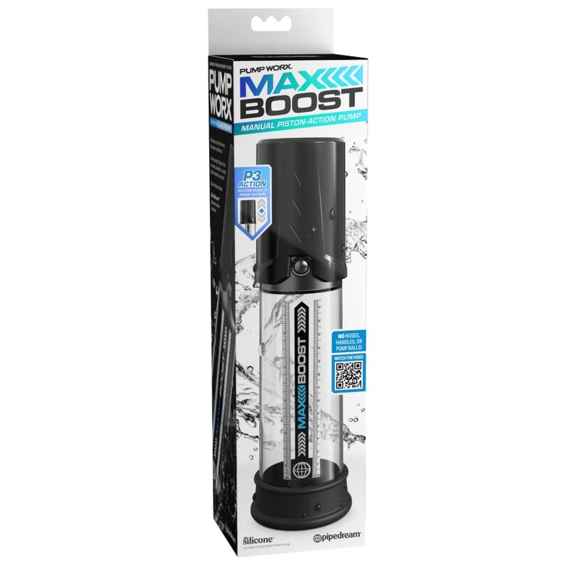 PUMP WORX - MAX BOOST NOIR - Sensualia