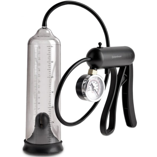 PUMP WORX - POMPE PUISSANTE PRO-GAUGE TRANSPARENTE - Sensualia