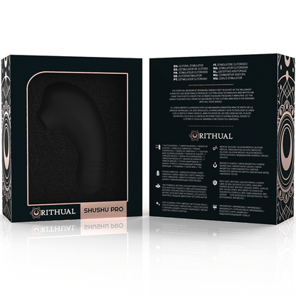 RITHUAL - STIMULATEUR DE CLITORIS DE POCHE SHUSHU PRO 2 MOTEURS  JET PUISSANTS - Sensualia