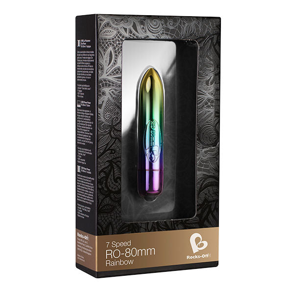 ROCKS-OFF - RO-80MM ARC-EN-CIEL  7 VITESSES - Sensualia