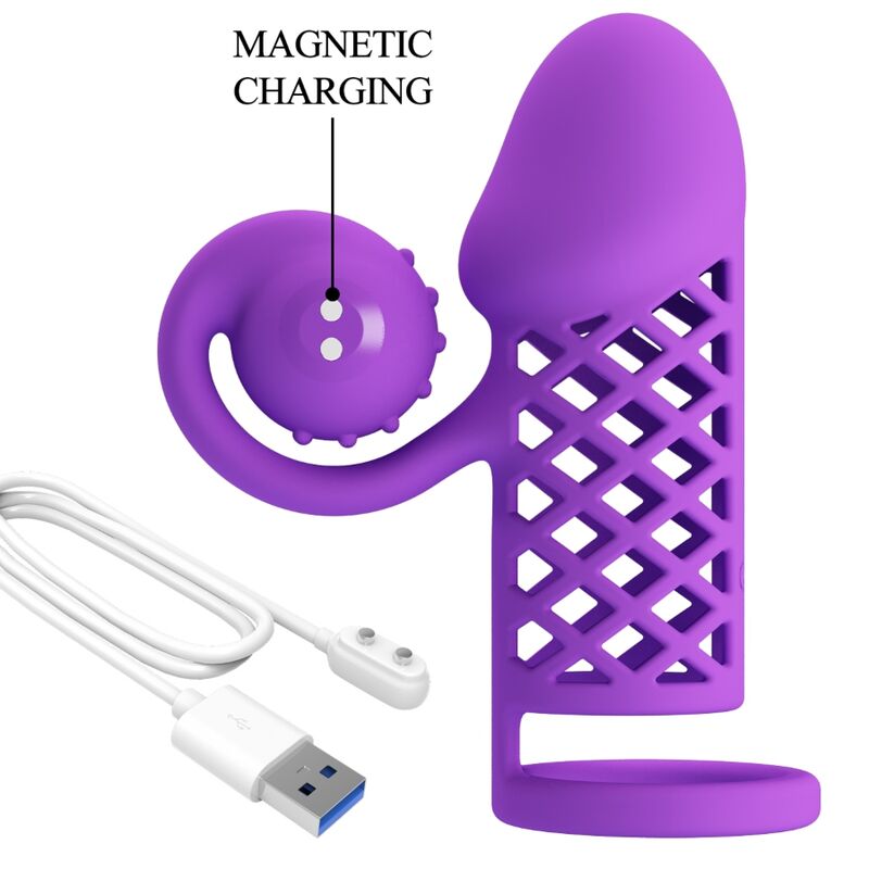 ROMANCE - HARDEN MANCHE PROLONGÉE POURPRE - Sensualia