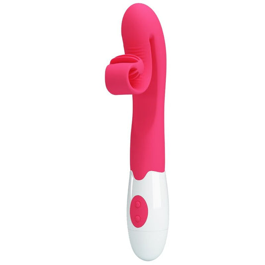 ROMANCE - VIBRATEUR ET STIMULATEUR 30 VITESSES ROSE - Sensualia