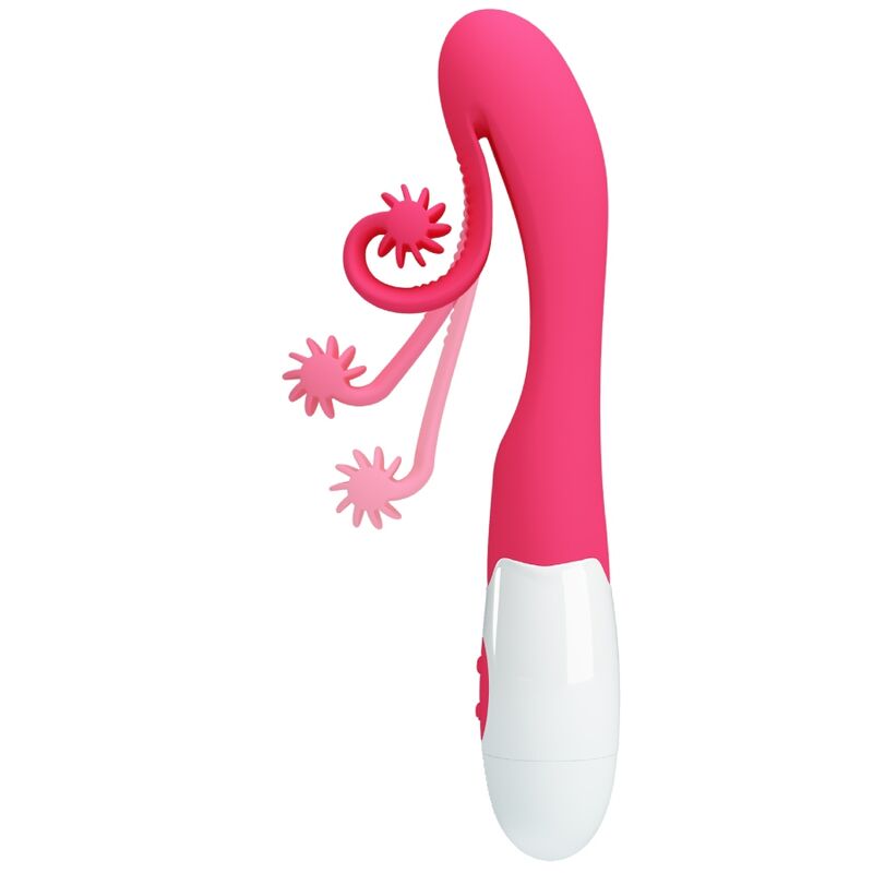 ROMANCE - VIBRATEUR ET STIMULATEUR 30 VITESSES ROSE - Sensualia