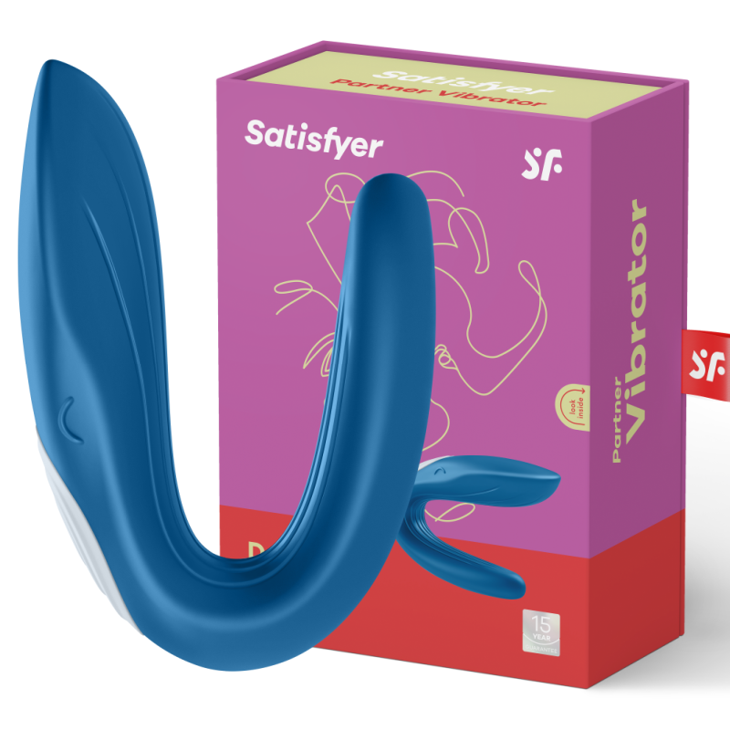 SATISFYER - PARTNER TOY WHALE VIBRATOR STIMULANT LES DEUX PARTNERS ÉDITION 2020 - Sensualia