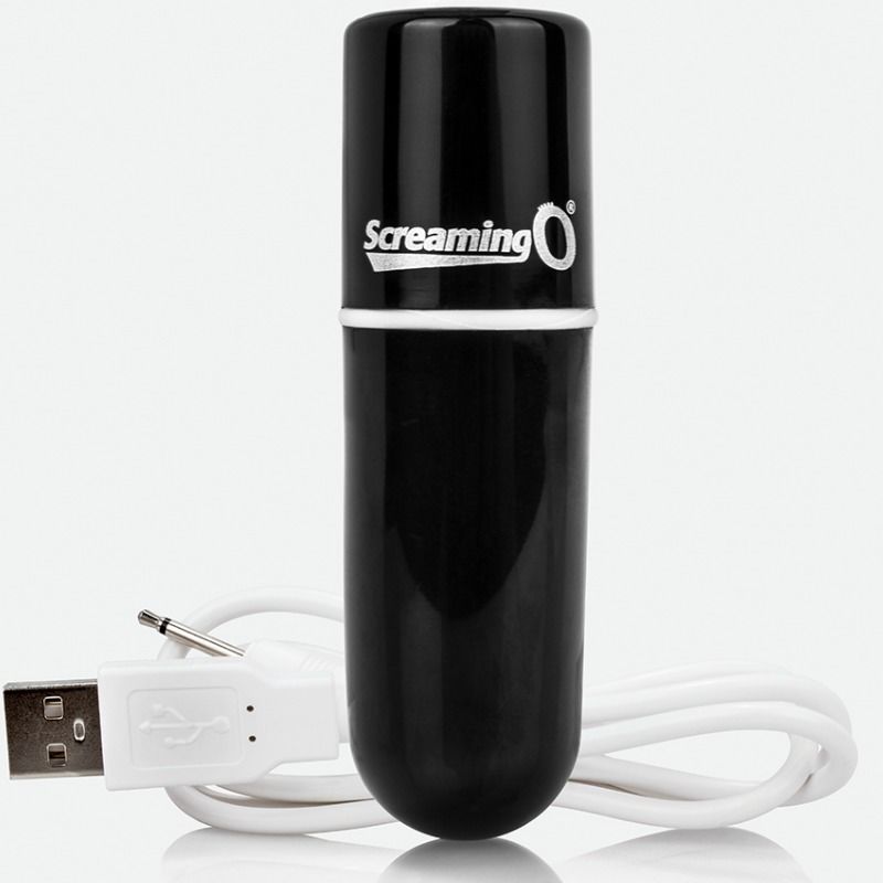 SCREAMING O - BALA VIBREURA RECHARGEABLE VOOOM NOIR - Sensualia