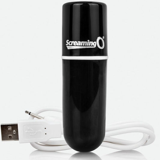 SCREAMING O - BALA VIBREURA RECHARGEABLE VOOOM NOIR - Sensualia